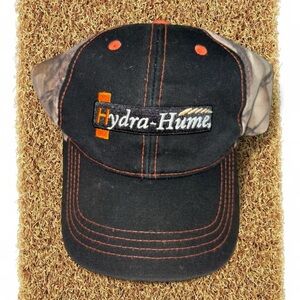 Hydra-Hume Black and Orange Cap